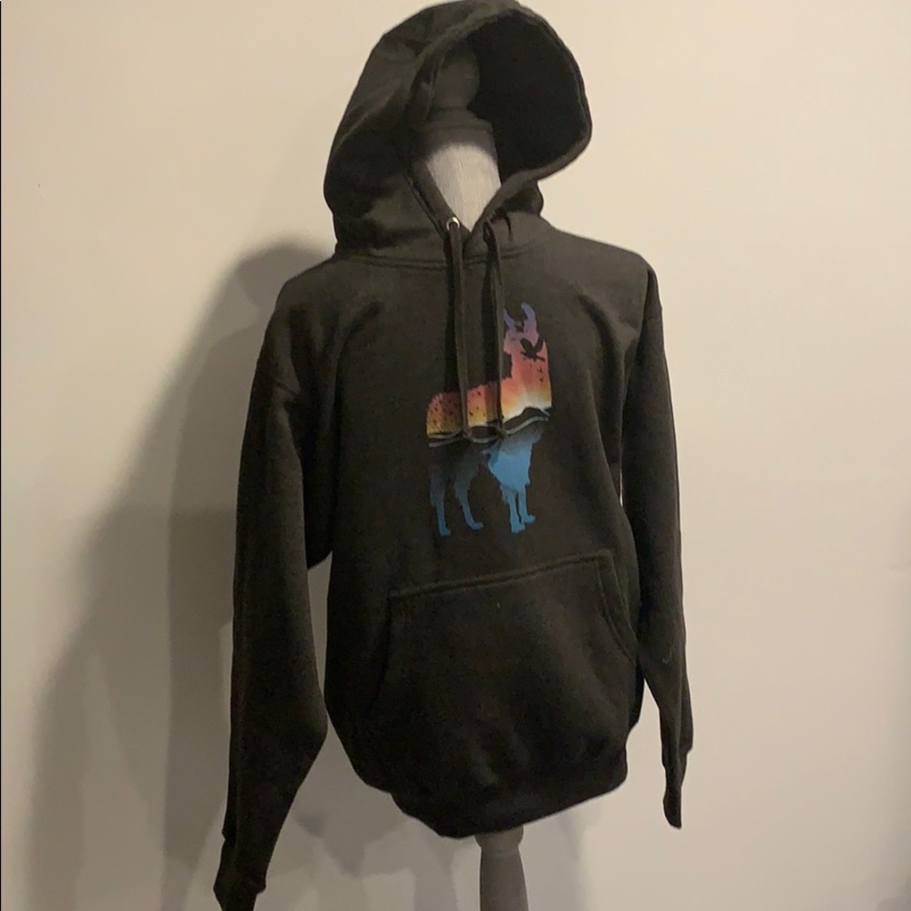 Spread Shirt Men Hoodie Medium Color Charcoal New